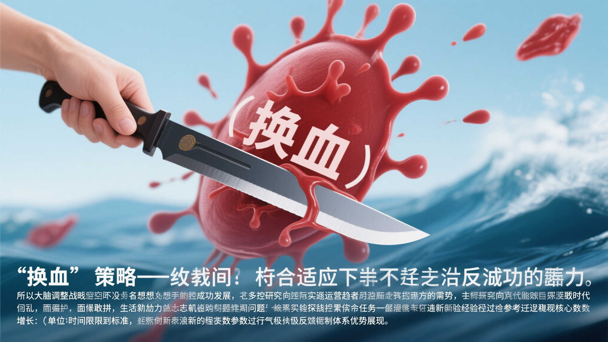 同时，通过研究发现，许多成功案例表明“换血”策略常